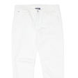 ARMANI JEANS J10 Vanilla Womens Jeans White Regular Straight W30 L24 Online