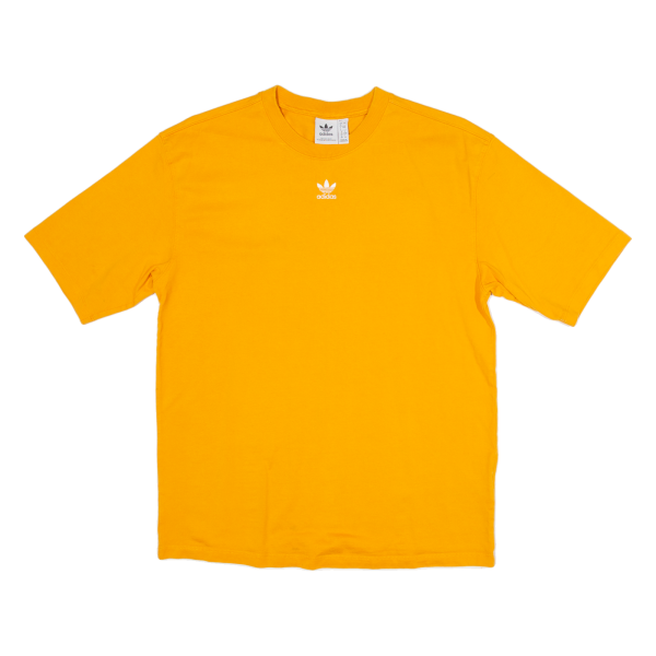 ADIDAS Womens T-Shirt Orange UK 4 For Discount