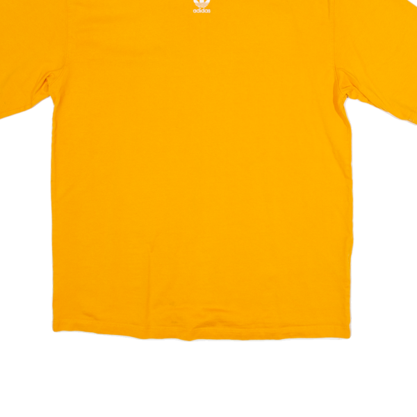 ADIDAS Womens T-Shirt Orange UK 4 For Discount