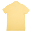 TOMMY HILFIGER Mens Polo Shirt Yellow S Online now