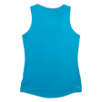 REEBOK Womens Vest Blue Sleeveless V-Neck M Hot on Sale