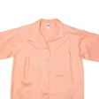 C&A Womens Shirt Blouse Orange Collared S Supply