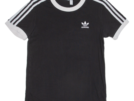 ADIDAS Womens T-Shirt Black UK 6 Discount