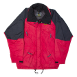 SALEWA Mens Rain Jacket Red 90s Hooded XL Discount