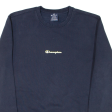 CHAMPION Mens Sweatshirt Blue S Discount