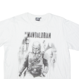 STAR WARS Mens T-Shirt White M Online Sale