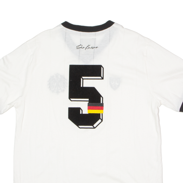 FOOTBALL TOWN Der Kaiser #5 Mens Football Shirt Jersey White V-Neck XL on Sale