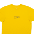 VANS Mens T-Shirt Yellow M Discount