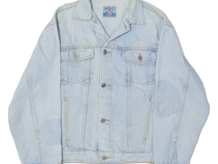 A-S-C Boys Denim Jacket Blue 90s 14-15Y on Sale