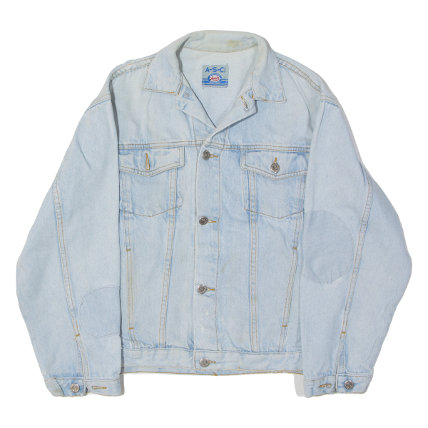 A-S-C Boys Denim Jacket Blue 90s 14-15Y on Sale