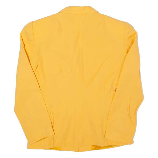 SHARI Womens Blazer Jacket Yellow 90s S Sale