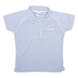 REEBOK Womens Polo Shirt Blue UK 10 For Cheap