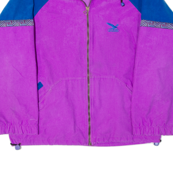 SALEWA Womens Track Jacket Purple Velvet 90s M Supply