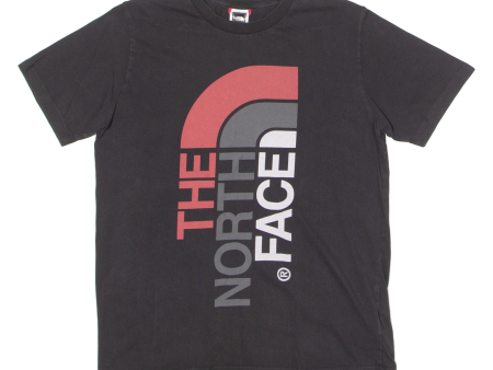 THE NORTH FACE Boys T-Shirt Black Crew Neck XL Discount