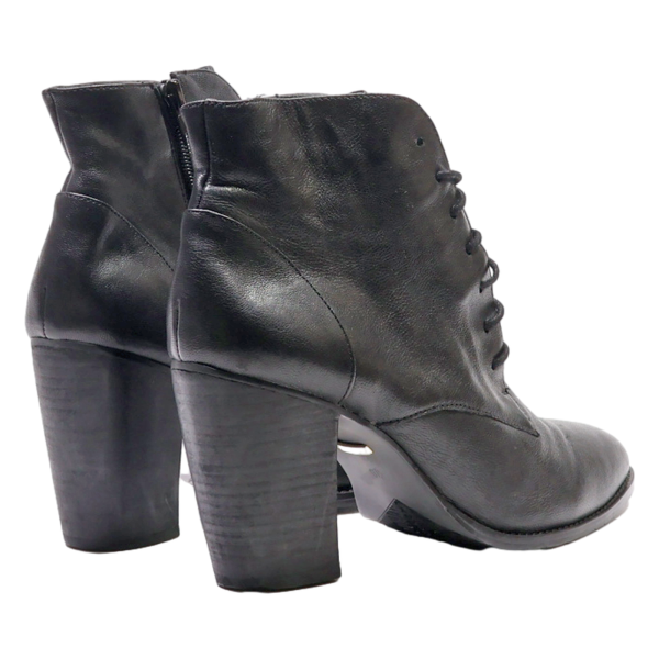 BELMONDO Ankle Boots Black Leather Womens UK 5 on Sale