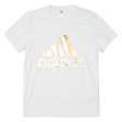 ADIDAS Basketball Mens T-Shirt White S For Discount