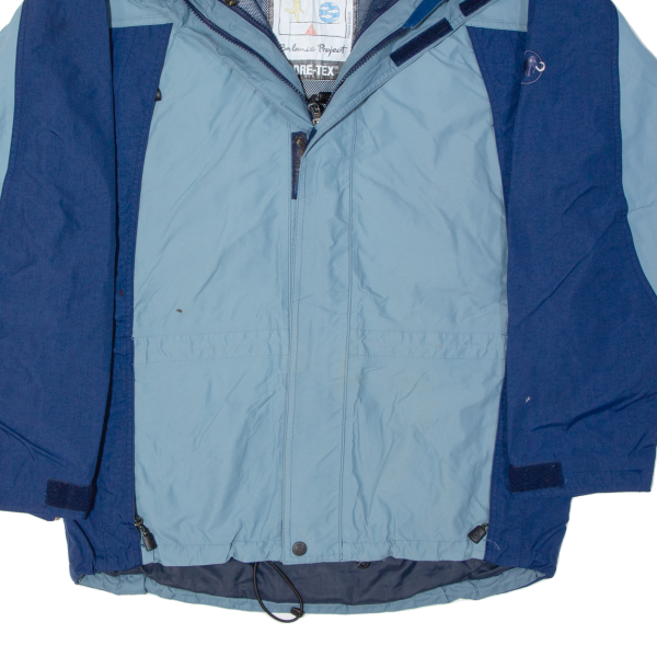 MAMMUT Mens Rain Jacket Blue 90s M Online Hot Sale