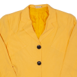 SHARI Womens Blazer Jacket Yellow 90s S Sale