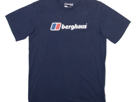 BERGHAUS Mens T-Shirt Blue S For Cheap