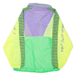 SPENGLER Mens Pullover Jacket Green 90s Hooded Colourblock M Online Hot Sale