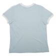 ADIDAS Womens T-Shirt Blue UK 12 Supply