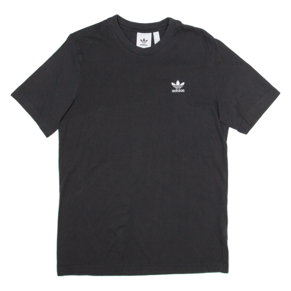 ADIDAS Mens T-Shirt Black S Fashion