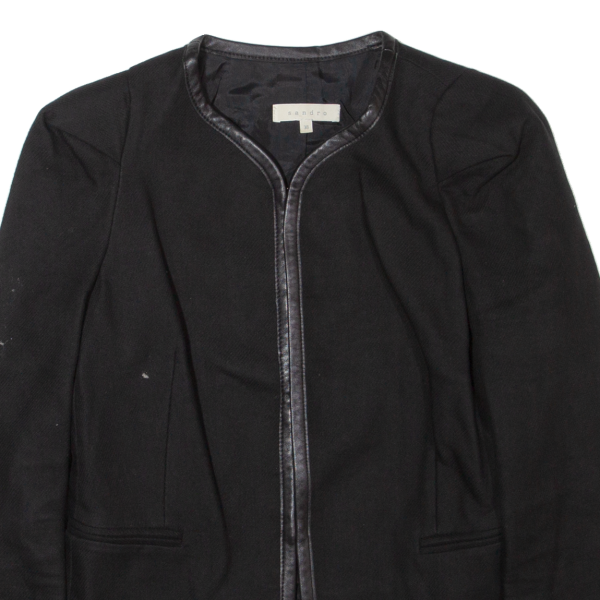 SANDRO Womens Blazer Jacket Black S Online now