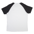 BENCH Mens T-Shirt White 2XL Online Sale