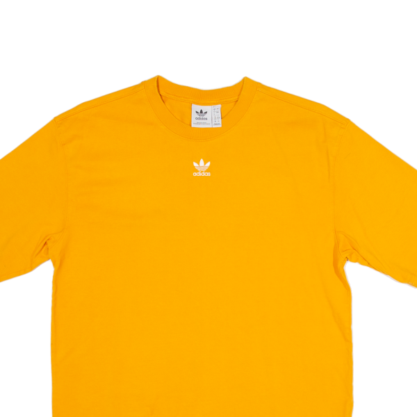 ADIDAS Womens T-Shirt Orange UK 4 For Discount