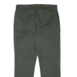 TOMMY HILFIGER Mens Trousers Green Regular Straight W34 L32 For Discount