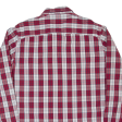 TIMBERLAND Mens Shirt Red Check Long Sleeve L Fashion