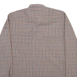 BUD BERMA The Weekender Plaid Mens Shirt Grey Plaid Long Sleeve M Online