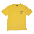 BLACK SQUAD Los Angeles Oversized Mens T-Shirt Yellow USA M Hot on Sale