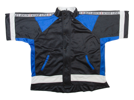 SCOOP LINE SPORTS Full Zip Cycling Mens Jersey Black S Online now