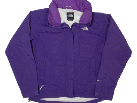 THE NORTH FACE HyVent Womens Rain Jacket Purple Nylon Hooded S Online