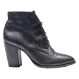 BELMONDO Ankle Boots Black Leather Womens UK 5 on Sale