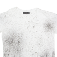 RELIGION Paint Splatter Womens T-Shirt White M Online Sale