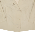 DIVINA Womens Blazer Jacket Beige 90s L Online Sale