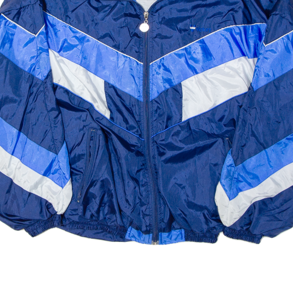 VICTORY Womens Shell Jacket Blue 90s M Cheap