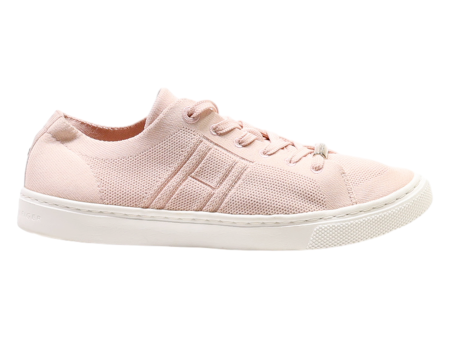 TOMMY HILFIGER Low Top Trainers Pink Synthetic Womens UK 6.5 Sale