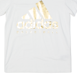 ADIDAS Basketball Mens T-Shirt White S For Discount