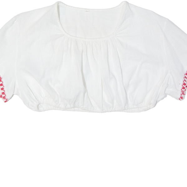 Womens Cropped Top White L For Discount