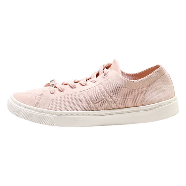 TOMMY HILFIGER Low Top Trainers Pink Synthetic Womens UK 6.5 Sale