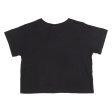 CHAMPION Crop Womens T-Shirt Black M Online Sale