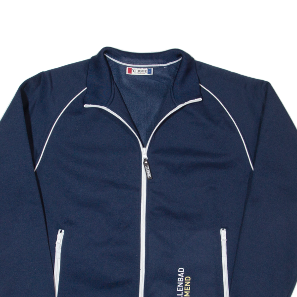 CLIQUE Mens Track Jacket Blue L Sale