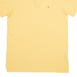 TOMMY HILFIGER Mens Polo Shirt Yellow S Online now