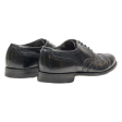 COMFORT PLUS Brogue Shoes Black Leather Mens UK 10.5 For Discount