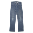 ARMANI JEANS Womens Jeans Blue Regular Straight Stone Wash W26 L31 Online now