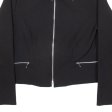 TALLY WEIJL Cropped Womens Jacket Black Hooded M Hot on Sale