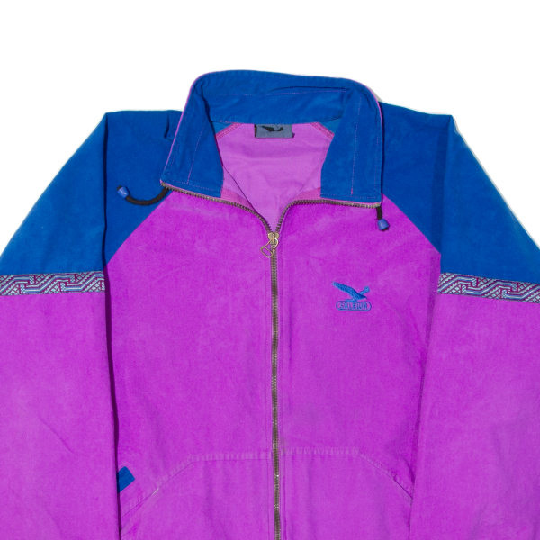 SALEWA Womens Track Jacket Purple Velvet 90s M Supply